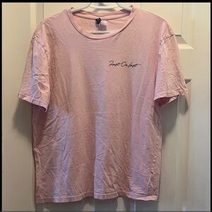 Divided Light Pink Graphic Tee